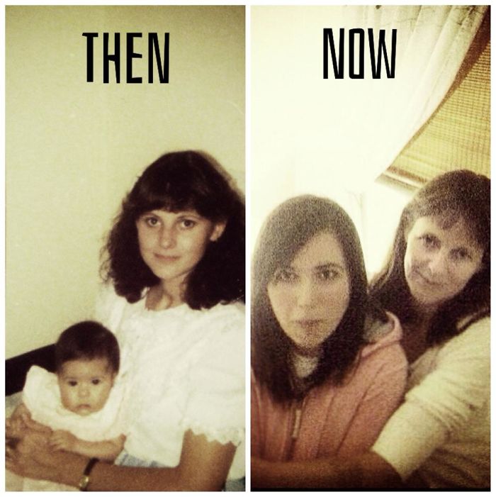 Then And Now...
