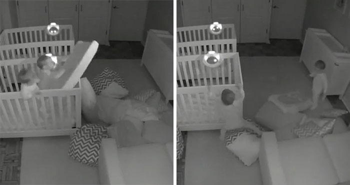Parents Can’t Believe Their Eyes After Seeing What Their 2-Year-Old Twins Do At Night