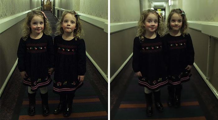 Dad Uses His Identical Twins To Scare People In Hotels, And It’s Hilariously Terrifying