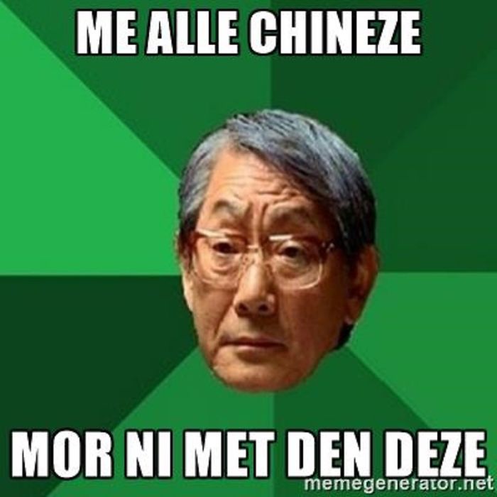 With All The Chinese, But Not With This One (dutch)