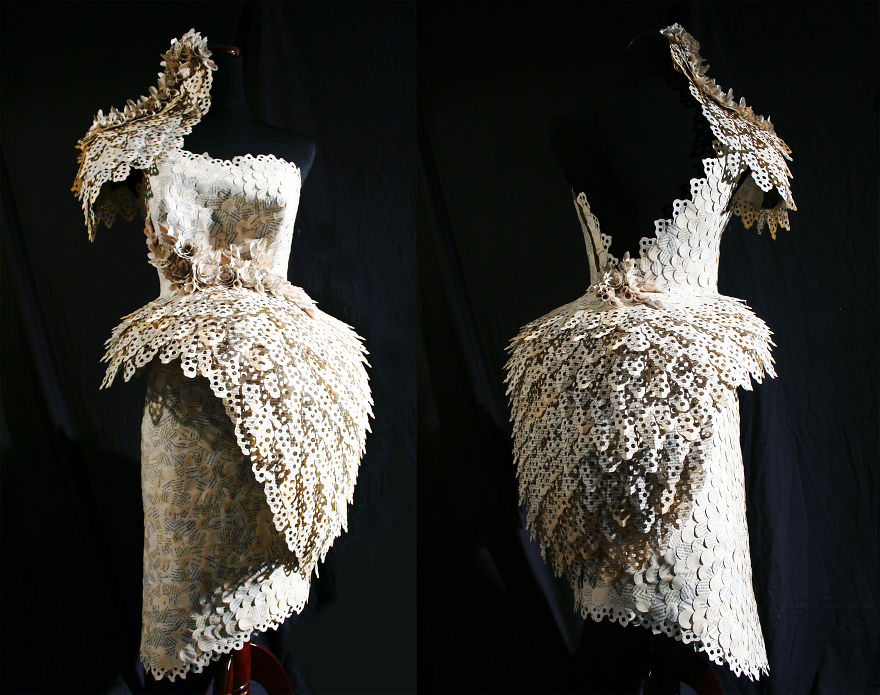 A Novel Idea: Artist Creates Dresses Out Of Romance Novels