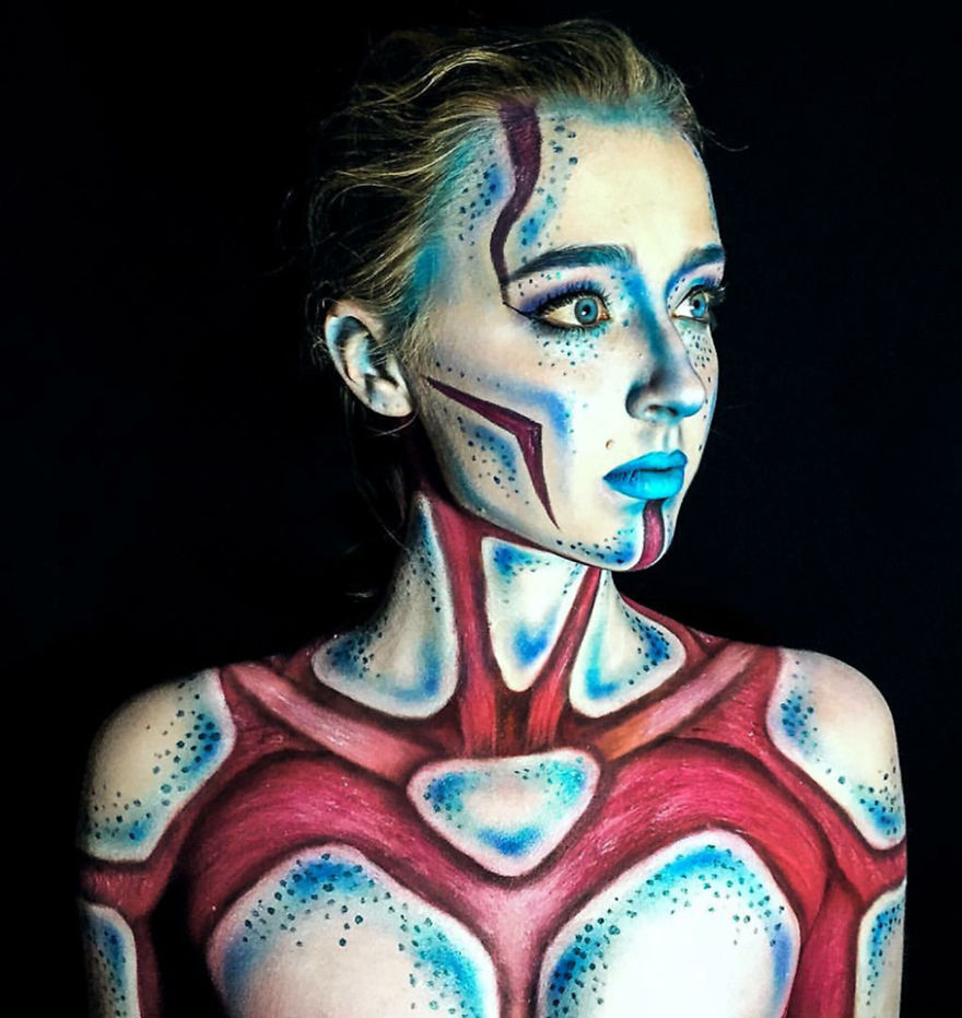 Unbelievable Body Paintings By Lara Wirth
