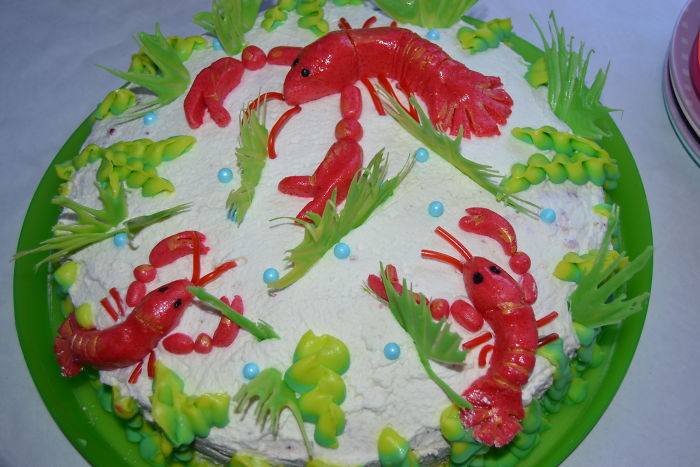 The Cake I Made For Crayfish Party In 2016