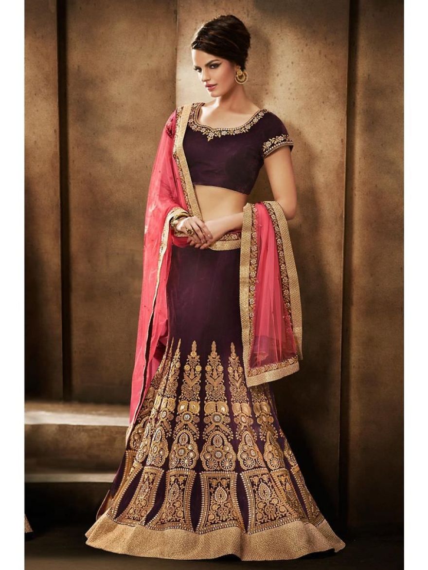 A Nice Fancy Party Wear Saree Is Exactly What A Modern Woman Wants.