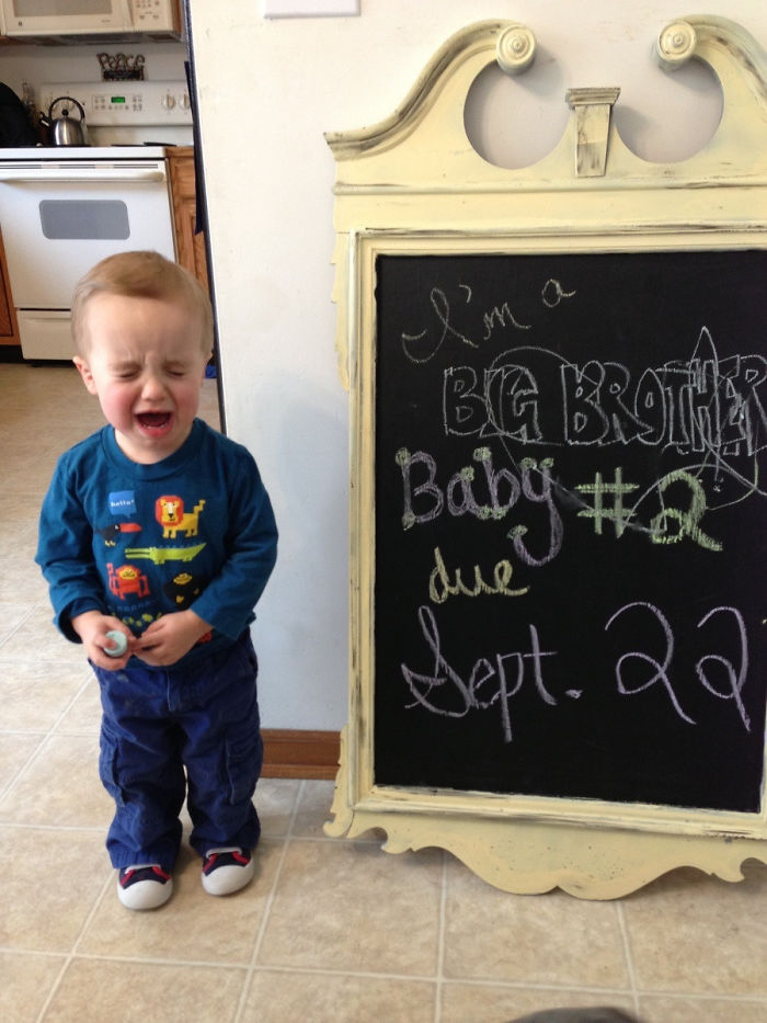 My Sons Reaction After Reading The Chalkboard To Him
