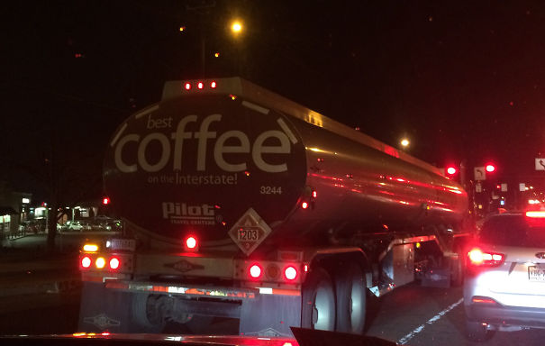 Wife Asked Me "Is That Thing Full Of Coffee?"