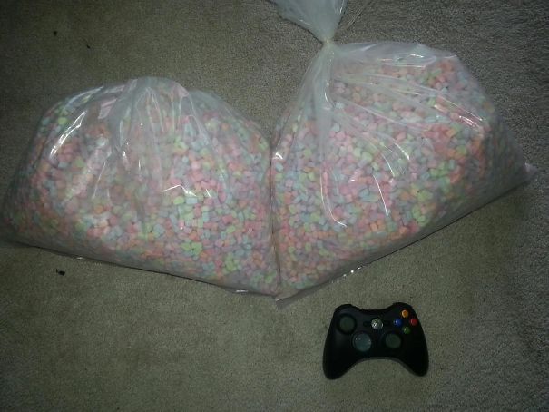 While Drunk, I Somehow Found And Bought 8lbs Of Cereal Marshmallows