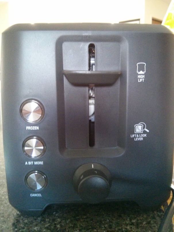 This Toaster Has A 'Bit More' Option