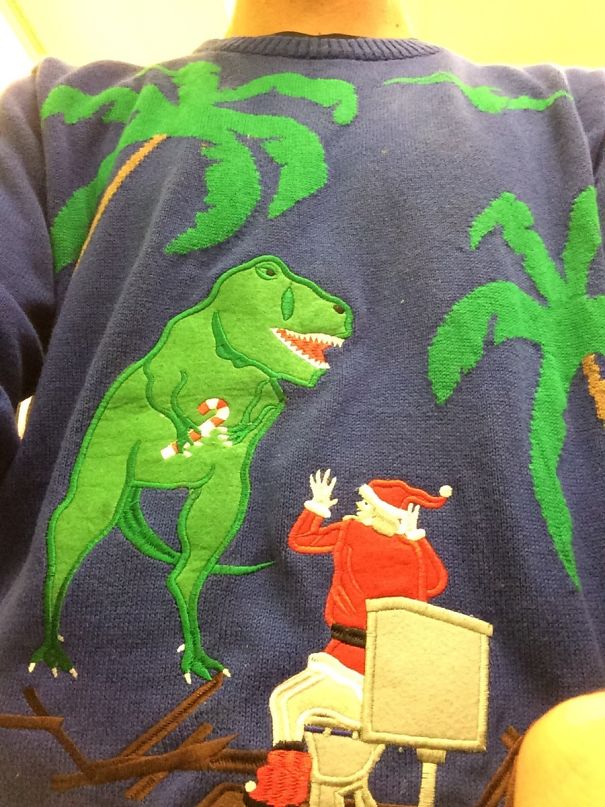 Mom Bought Me This Christmas Sweater... I Can't Even