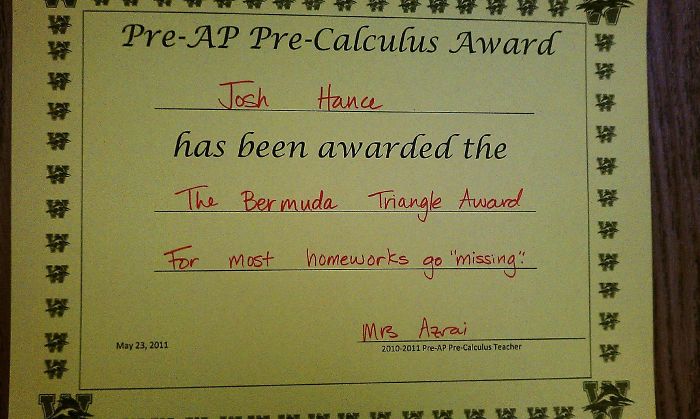 Look What I Got From My Teacher