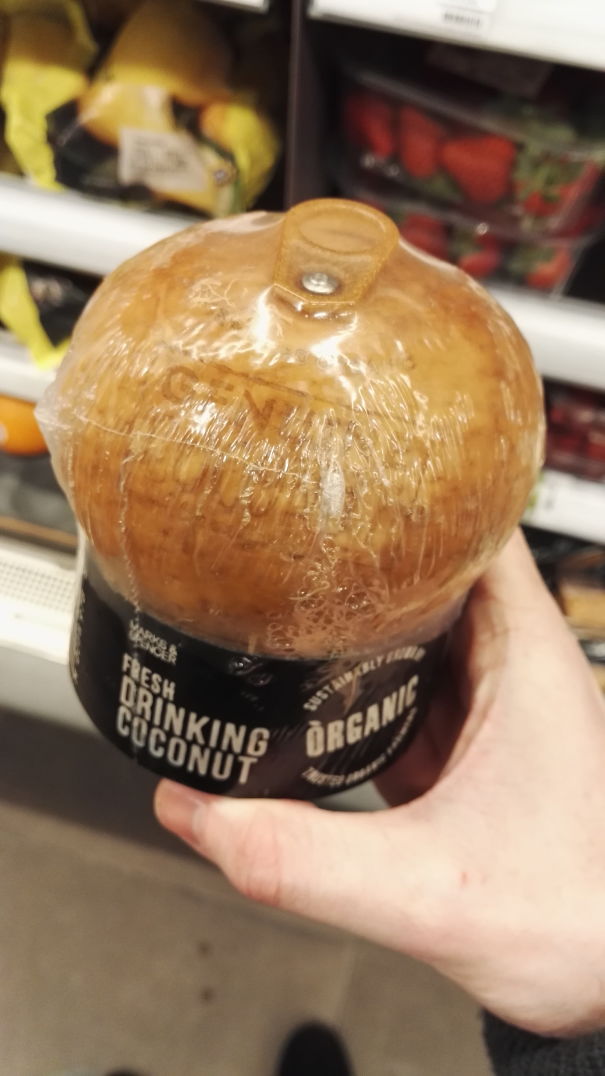 This Coconut Has A Pull Top