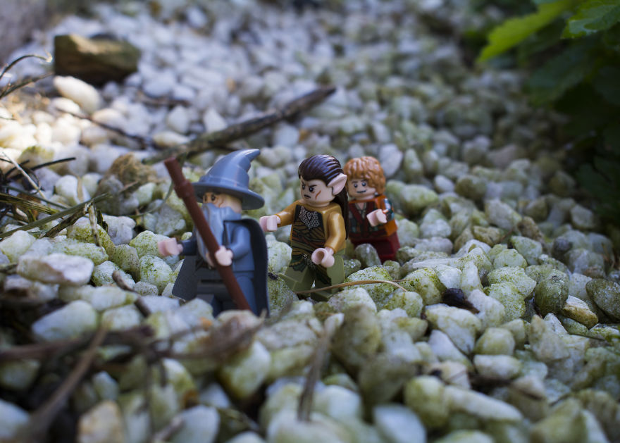 I Created A Little Lord Of The Rings Inspired Story With Lego Minifigures