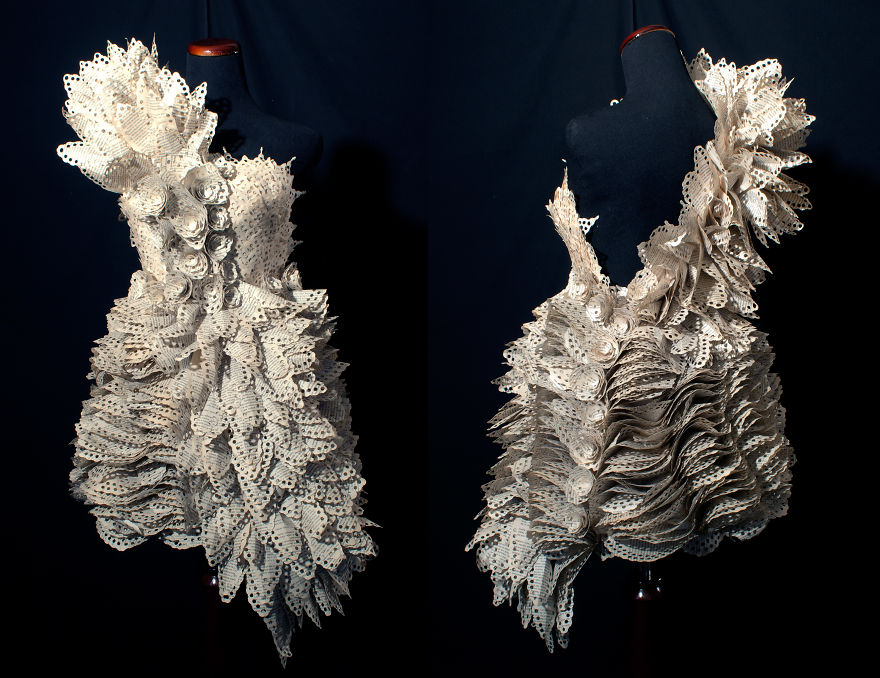A Novel Idea: Artist Creates Dresses Out Of Romance Novels