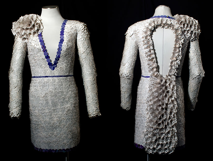 A Novel Idea: Artist Creates Dresses Out Of Romance Novels
