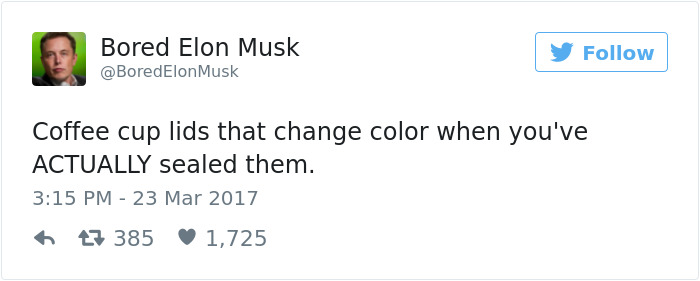Bored Elon Musk Tweets