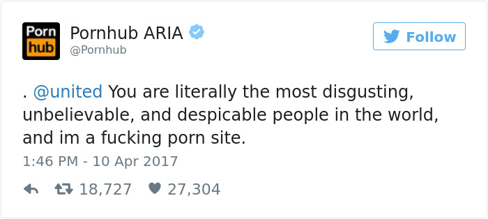 You Know It's Bad News When A Porn Site Shames You