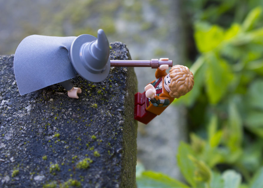 I Created A Little Lord Of The Rings Inspired Story With Lego Minifigures