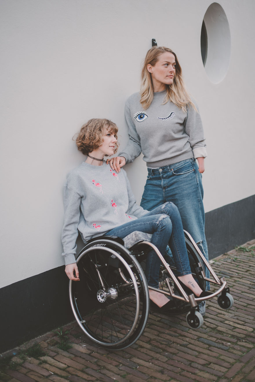 A Fashion Shoot With Two Disabled Models!