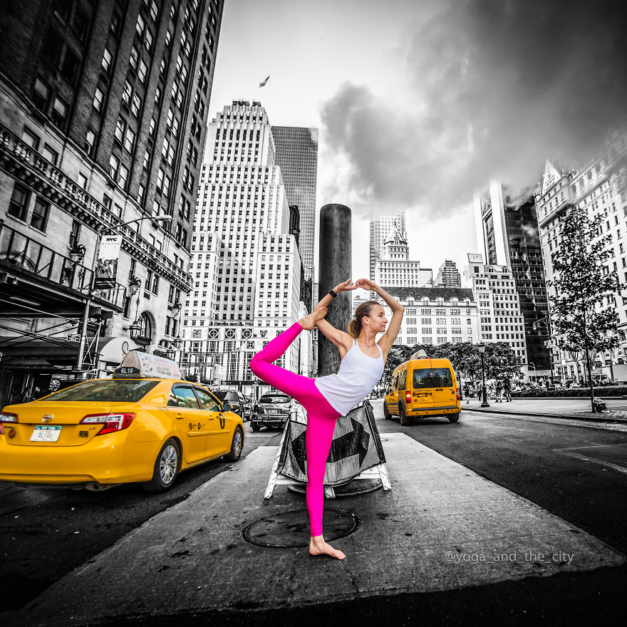 "yoga And The City"- Incredible Photo Project By Alexey Wind