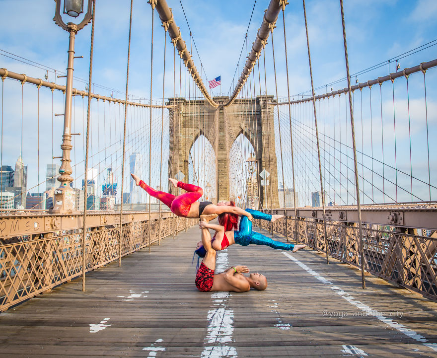 "yoga And The City"- Incredible Photo Project By Alexey Wind