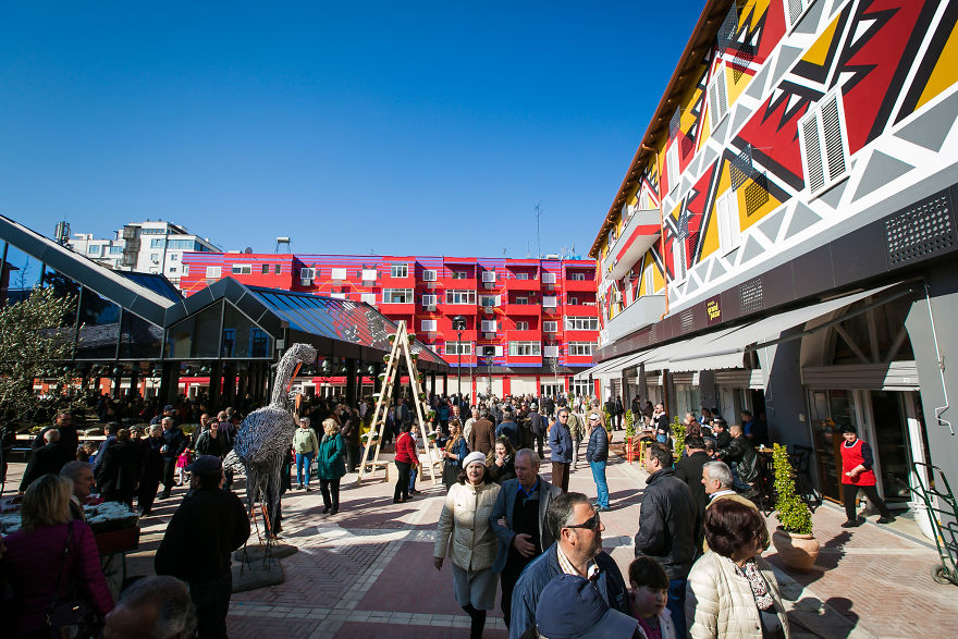 Bid Goodbye To The Old, The New Bazaar Of Tirana Is Now Brand New!