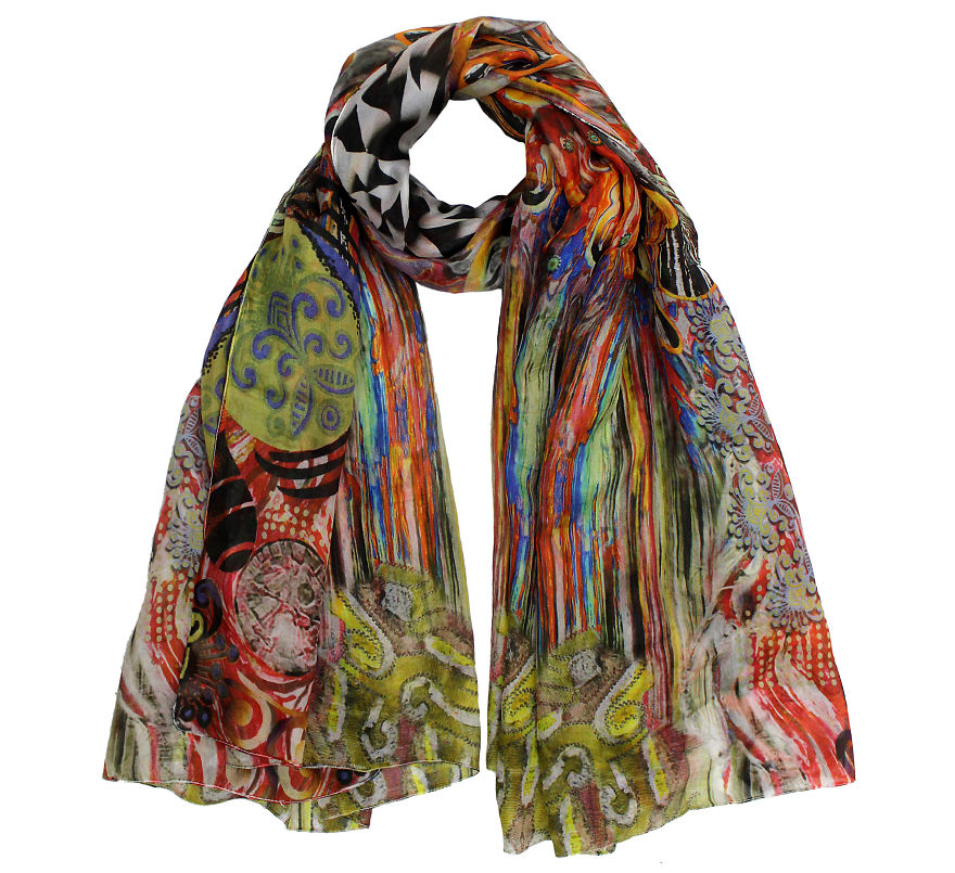 My Exclusive Vibrant Collection Of Silk Scarves And Tips To Wear