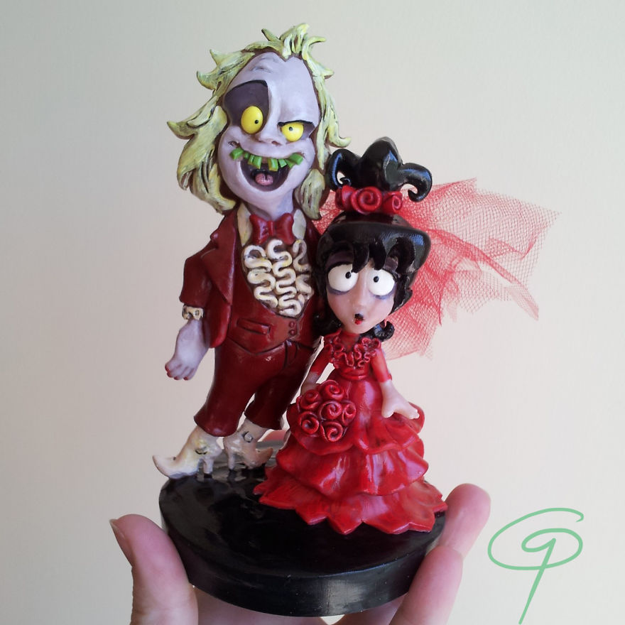 Creative Wedding Cake Toppers That I've Been Making For Over A Decade
