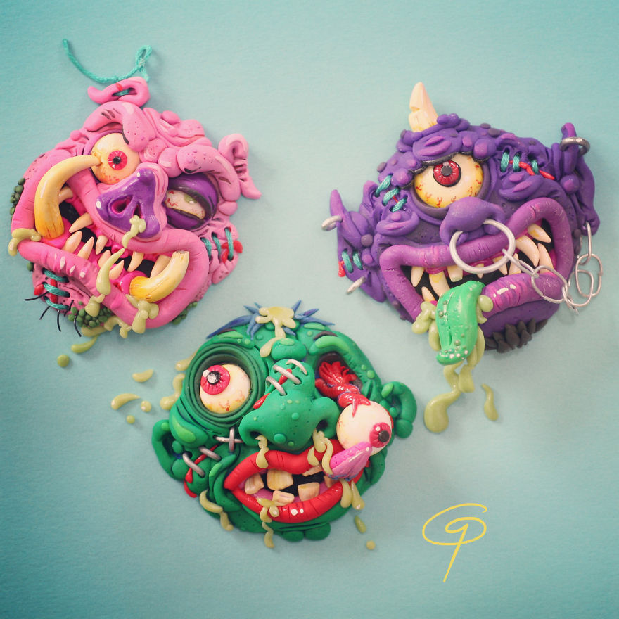 Whimsical Polymer Clay Sculptures I Sculpt To Fill My Heart