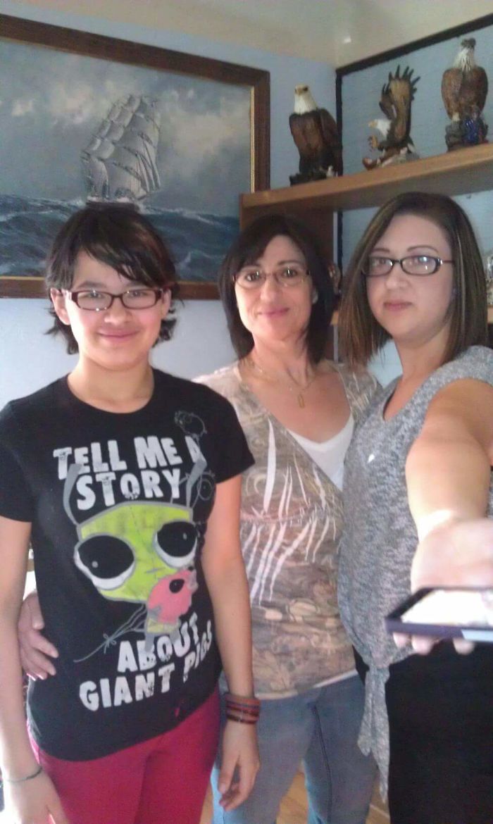 My Sister, My Mom And I A Few Years Back.