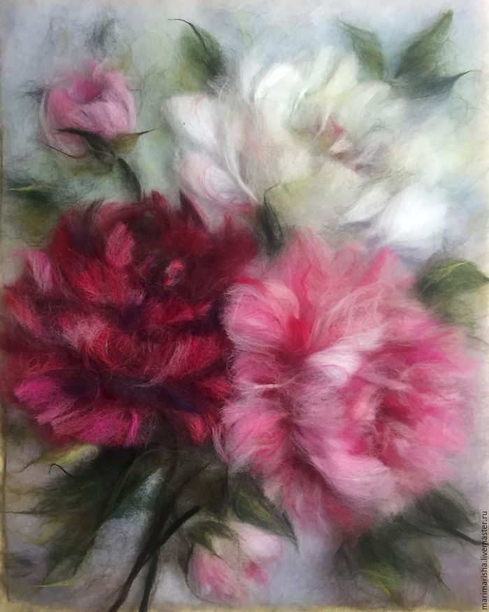 Fluffy Painting: Wool Watercolours By Marina Akserova