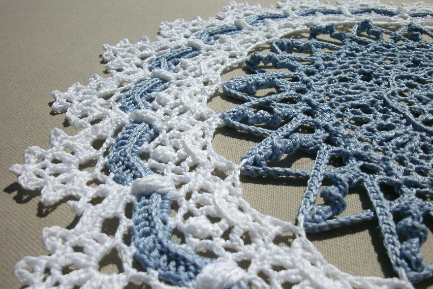 Beautiful Doilies - Crocheted By Me, Designed By Patricia Kristoffersen