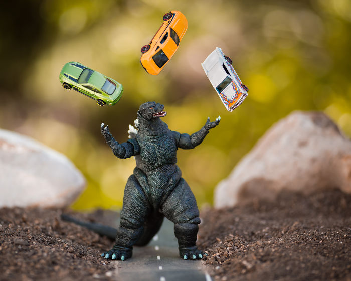 Juggling, Because All Work And No Play Makes Godzilla A Dull Monster