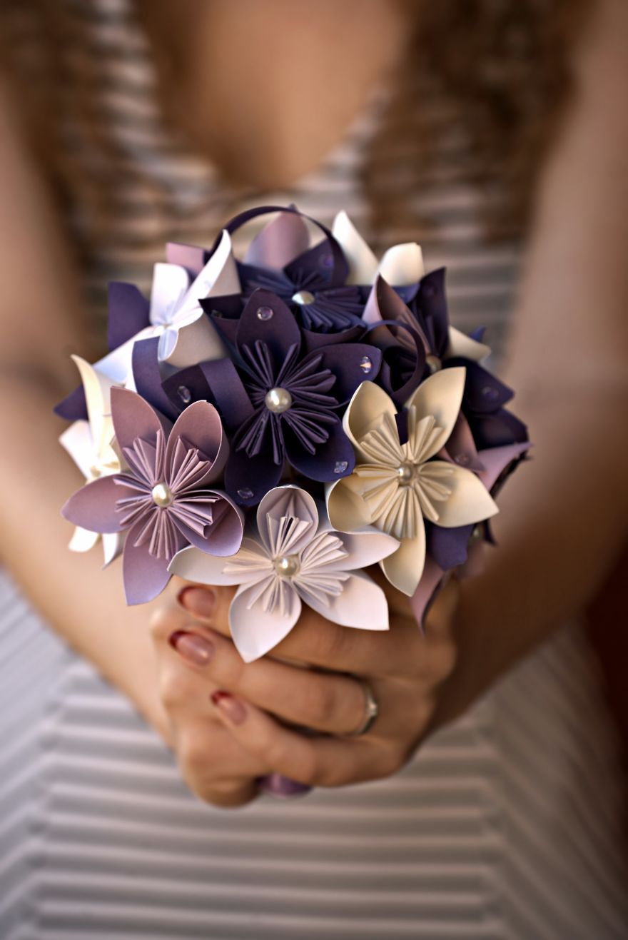 You Can Use Paper Bouquets On Hen's Parties