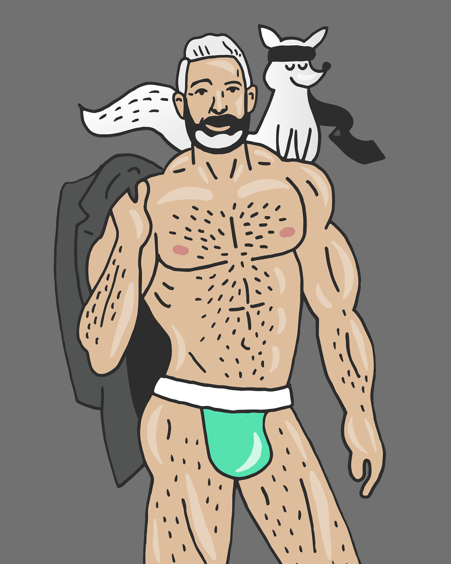 I Draw These Beefcake Cuties On Ig @heybeefcake