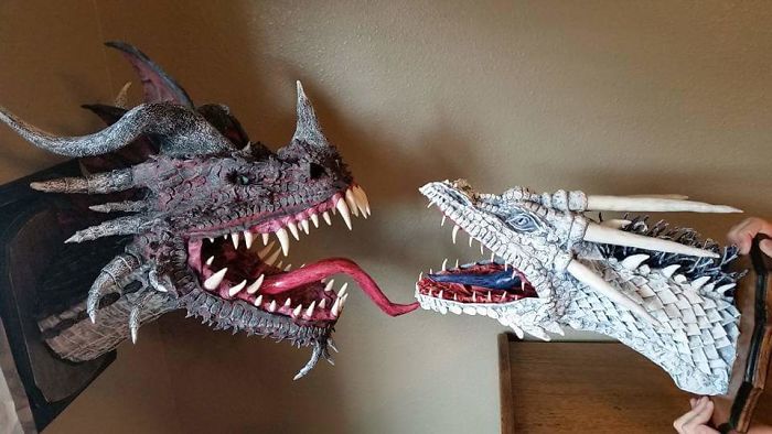 I Like To Bring Dragons To Life Using Paper