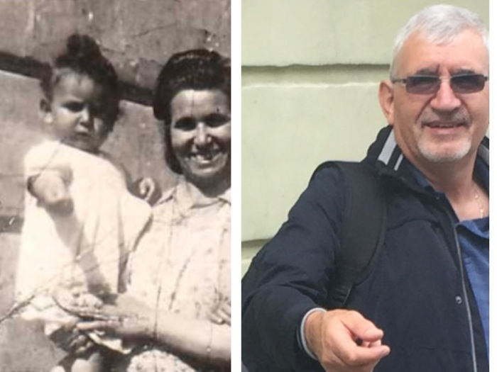 Outside Shahs Resturant In Euston 1950 And 2016