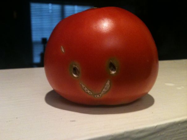 Mr. Tomato Smiley Face
