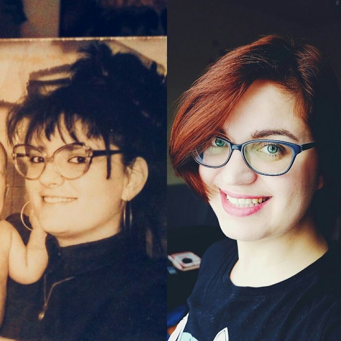 My Mom In 1988, And Me Today