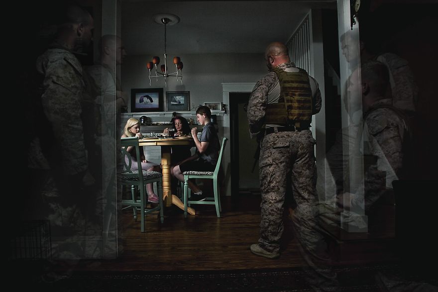 Photo Series Shows The Darker Side Of PTSD