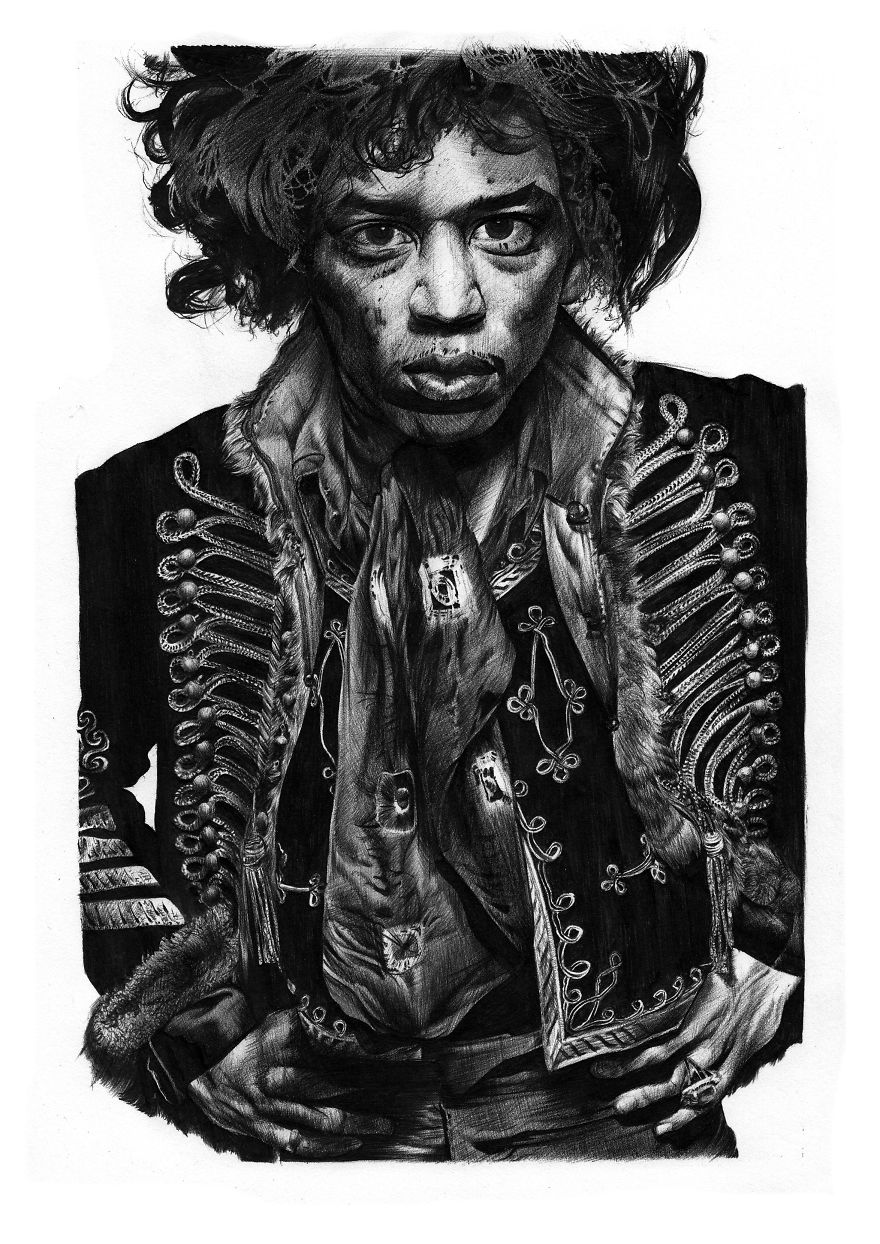 Jimi Hendrix Illustration