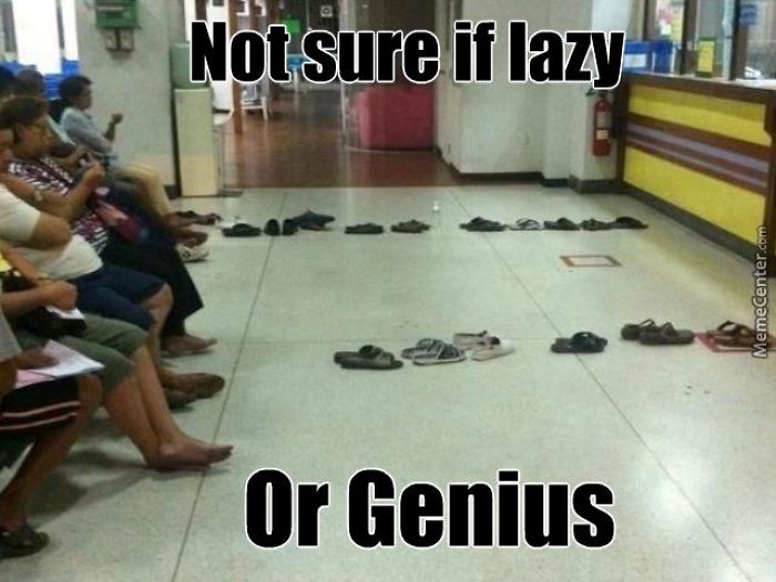 Laziness Level Overloaded..