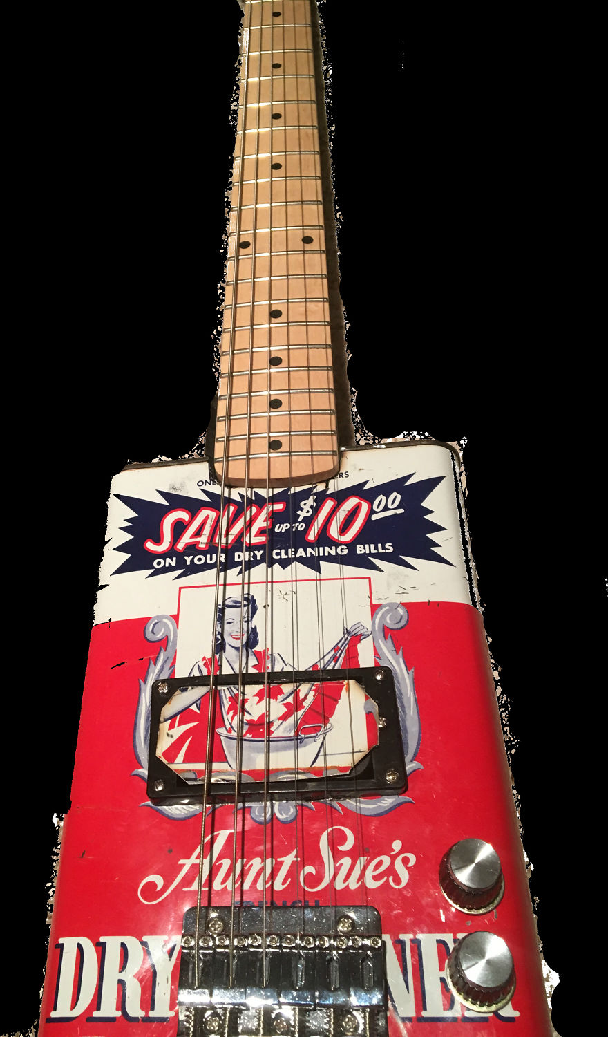 Genius builds guitars out of old oil cans, world becomes better place - CNET