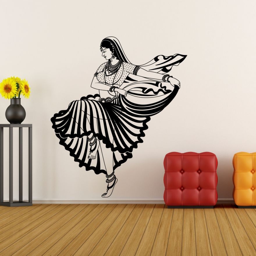 I Loved To Create These Exquisite Ethnic Indian Wall Decals