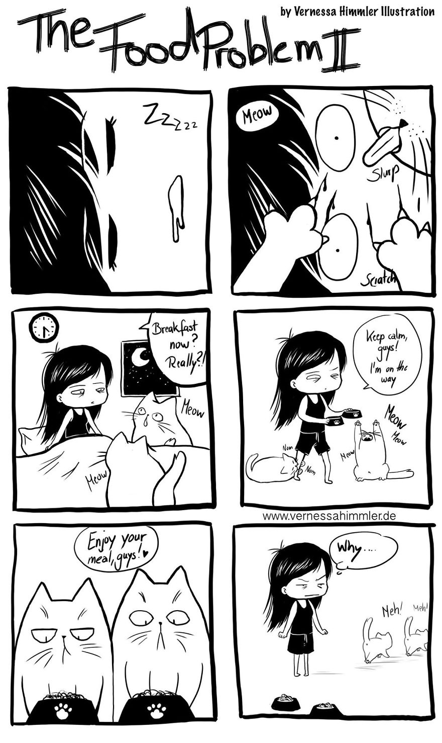 My Diary Comics About My Life With Two Cheeky Cats