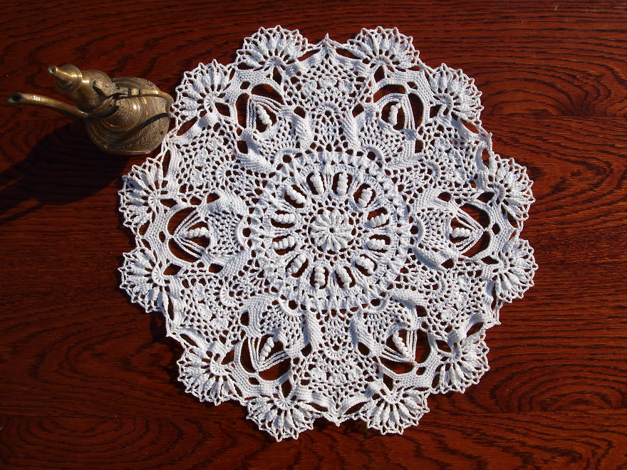 Beautiful Doilies - Crocheted By Me, Designed By Patricia Kristoffersen