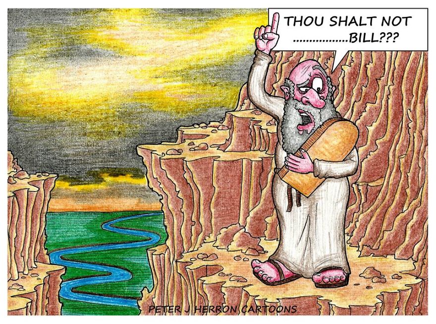 Moses Discovers A Typo