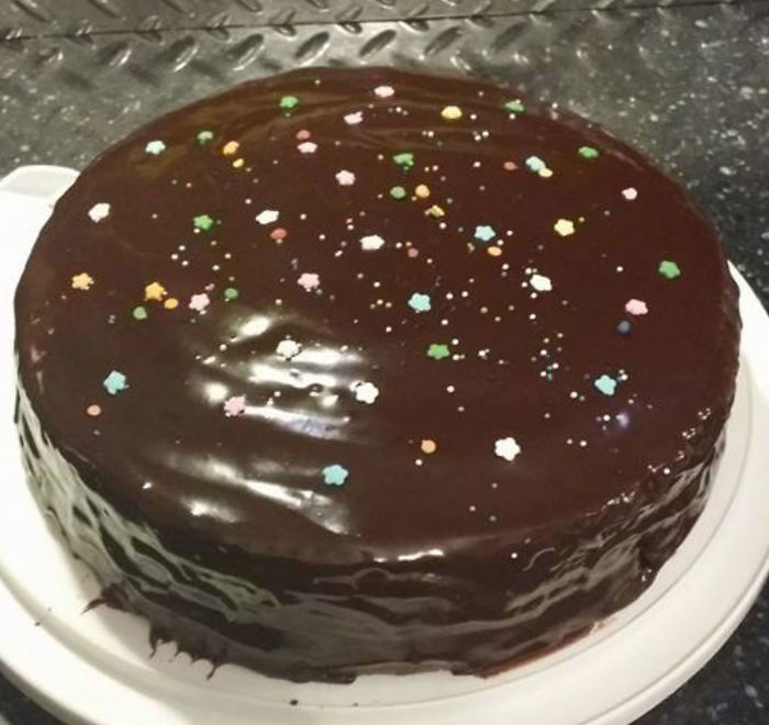 I Made A Chocolate Cake To Finish Off My Day Of Stress Baking