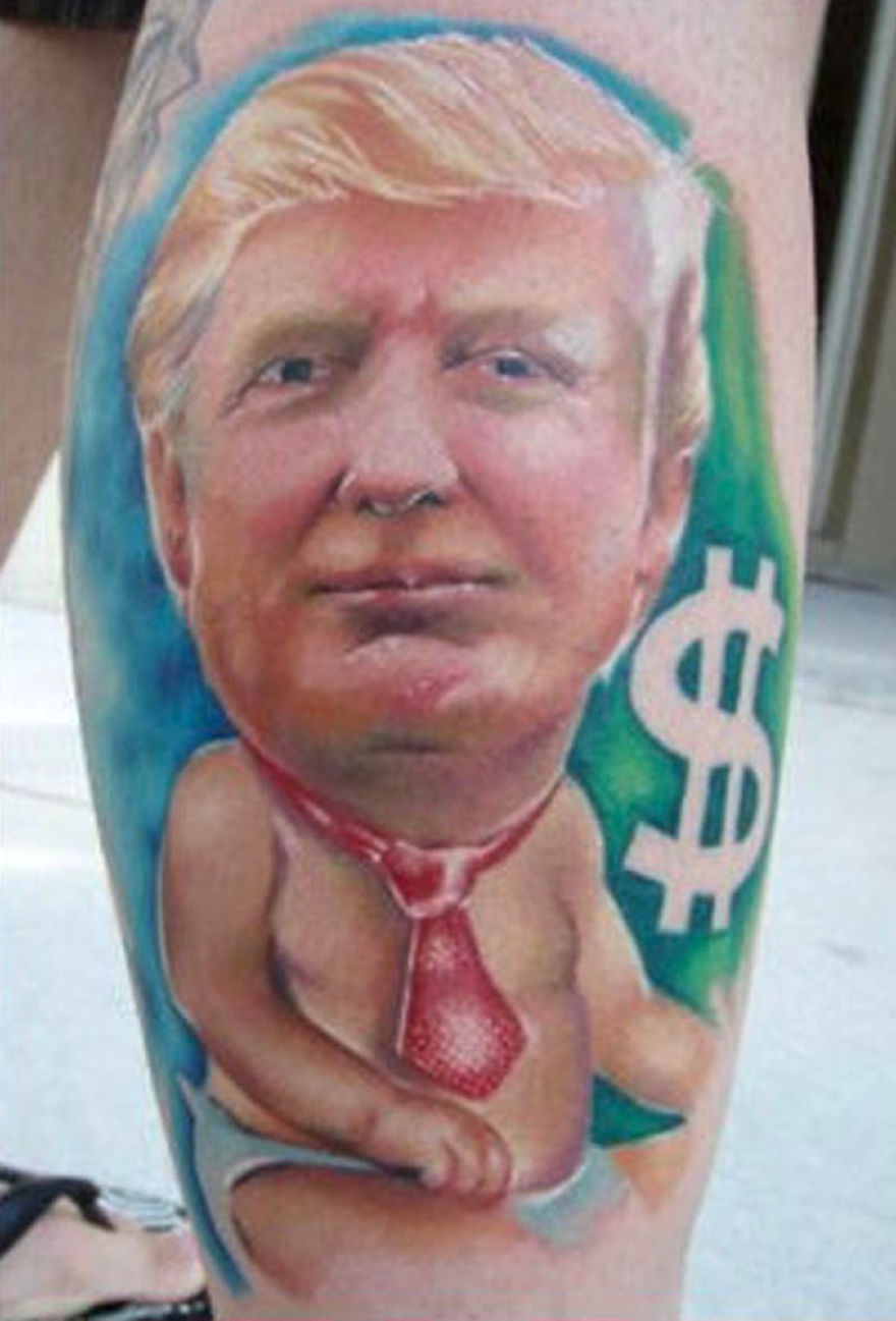 Tattoos Show How Crazy People Are By Donald Trump