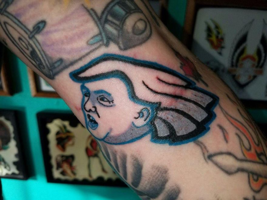 Tattoos Show How Crazy People Are By Donald Trump