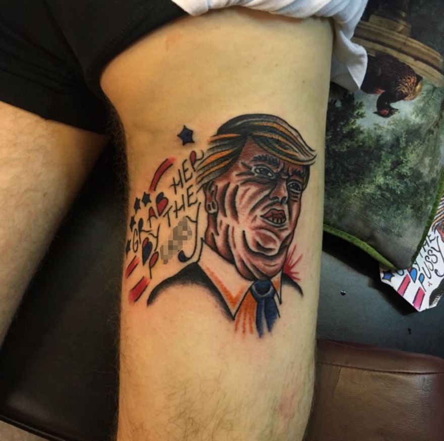 Tattoos Show How Crazy People Are By Donald Trump